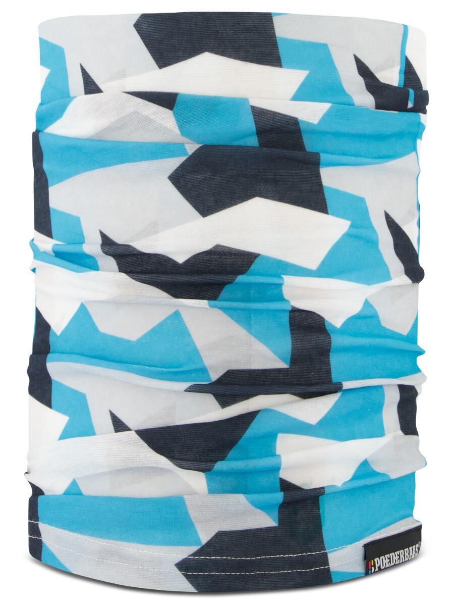 Braga de cuello Poederbaas Azul / Blanco 3/3