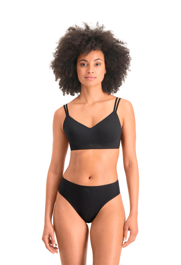 Sujetador para Mujer Puma Woven  Negro 4/7