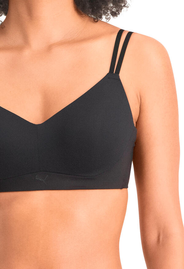 Sujetador para Mujer Puma Woven  Negro 6/7