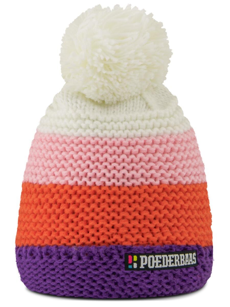 Poederbaas Muts Classic Colorful Beanie 2.0 Multi Purple 5/7