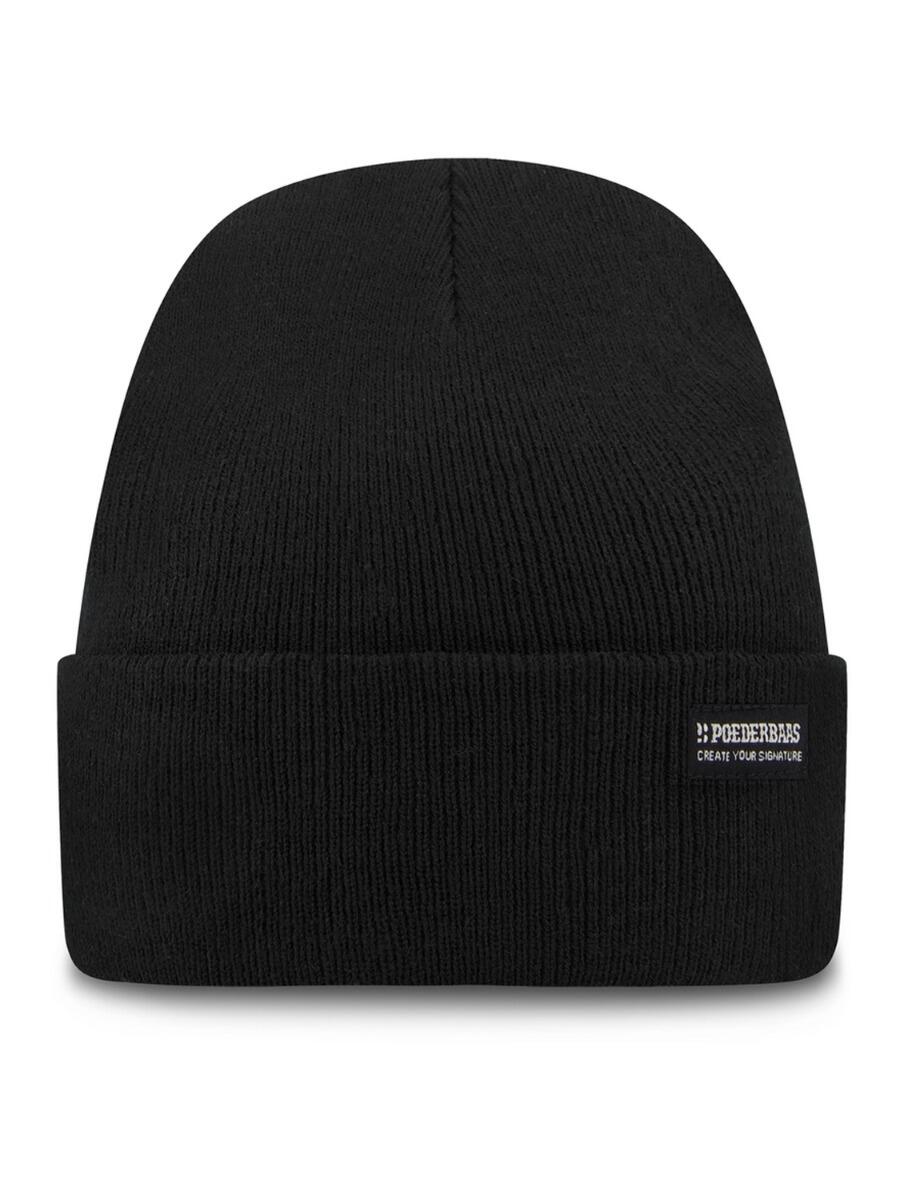 Poederbaas Muts Park Beanie Zwart 5/7
