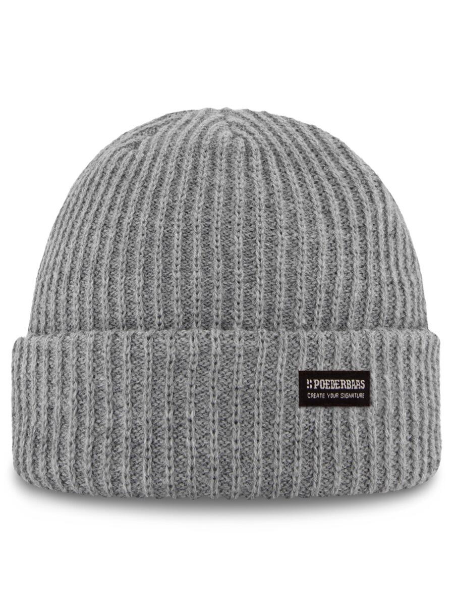 Bonnet Poederbaas Royal Rib Gris 6/7