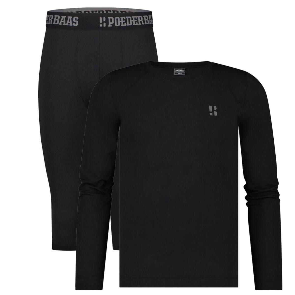 Conjunto de ropa térmica Hombre Ligero - Camiseta térmica + Mallas térmicas 2/7