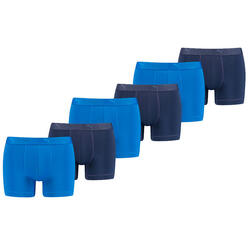 Boxer sport en microfibre pour homme PUMA Bleu (lot de 6)