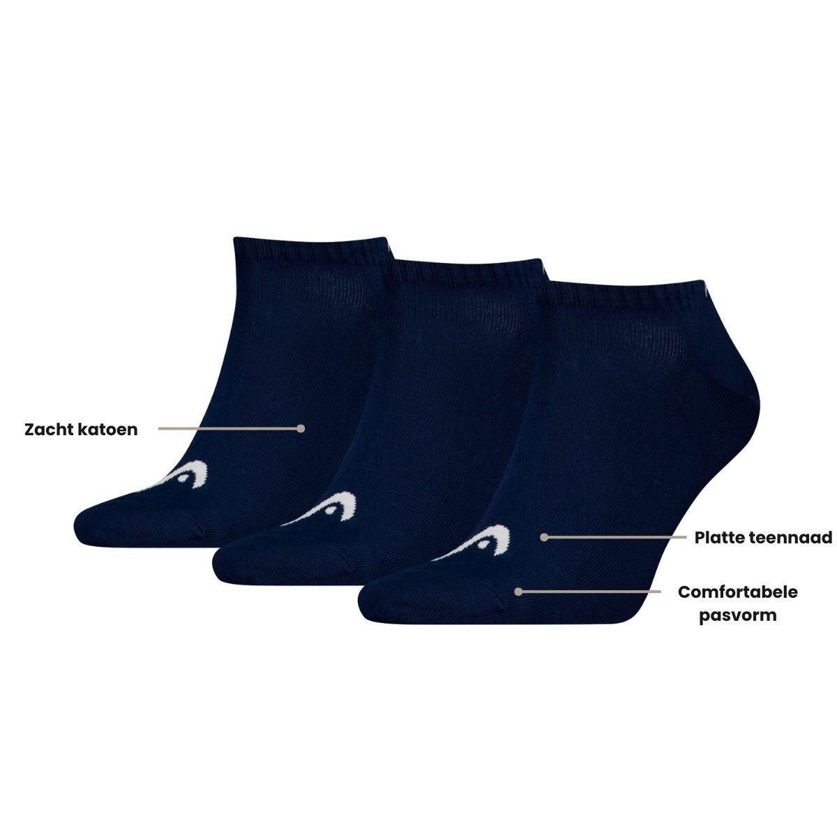 Sneakersocken Training 12 Paar Marineblau 4/4