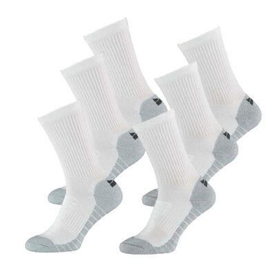 Xtreme tennis / padel sokken 6-pack multi white