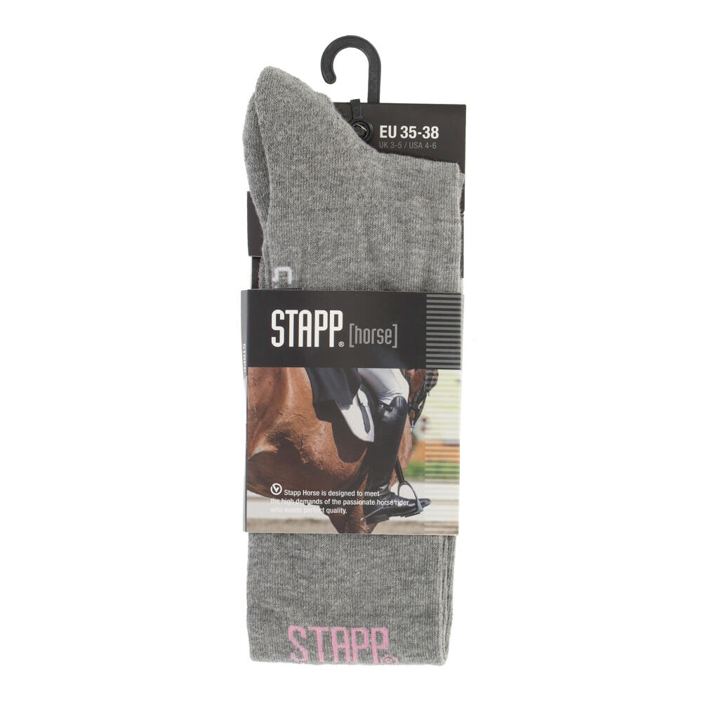 STAPP Horse Calcetines Equitación Born To Ride Horses Gris 5/5