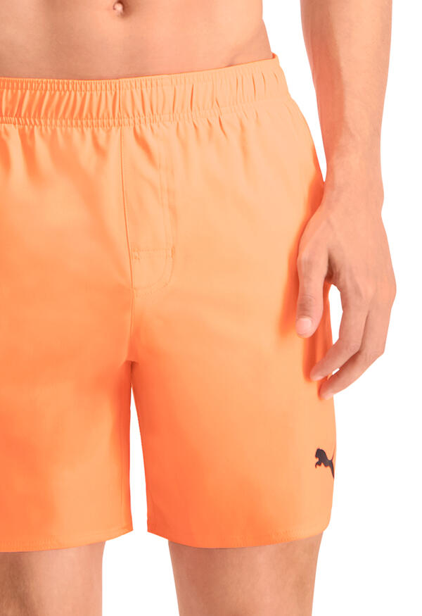 Short semi-long pour homme PUMA Swim Birhgt Orange 3/7