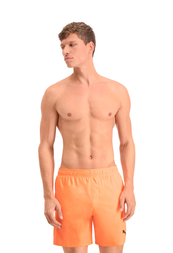 Short semi-long pour homme PUMA Swim Birhgt Orange 7/7