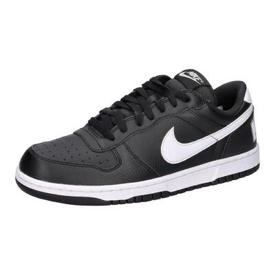 Nike heren zwart wit big low sneakers