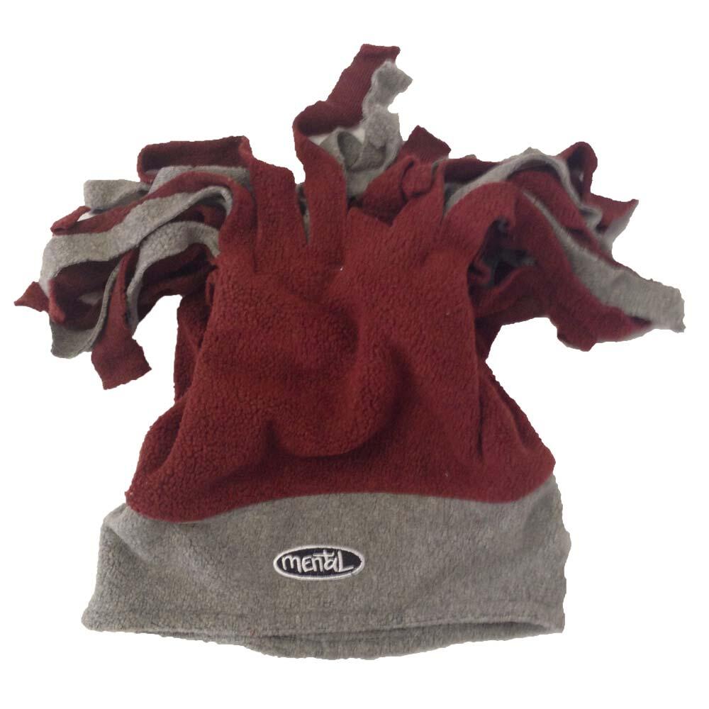 Hippie Chic Funky Fleece Winter Hat - Youth-Grey/Muave