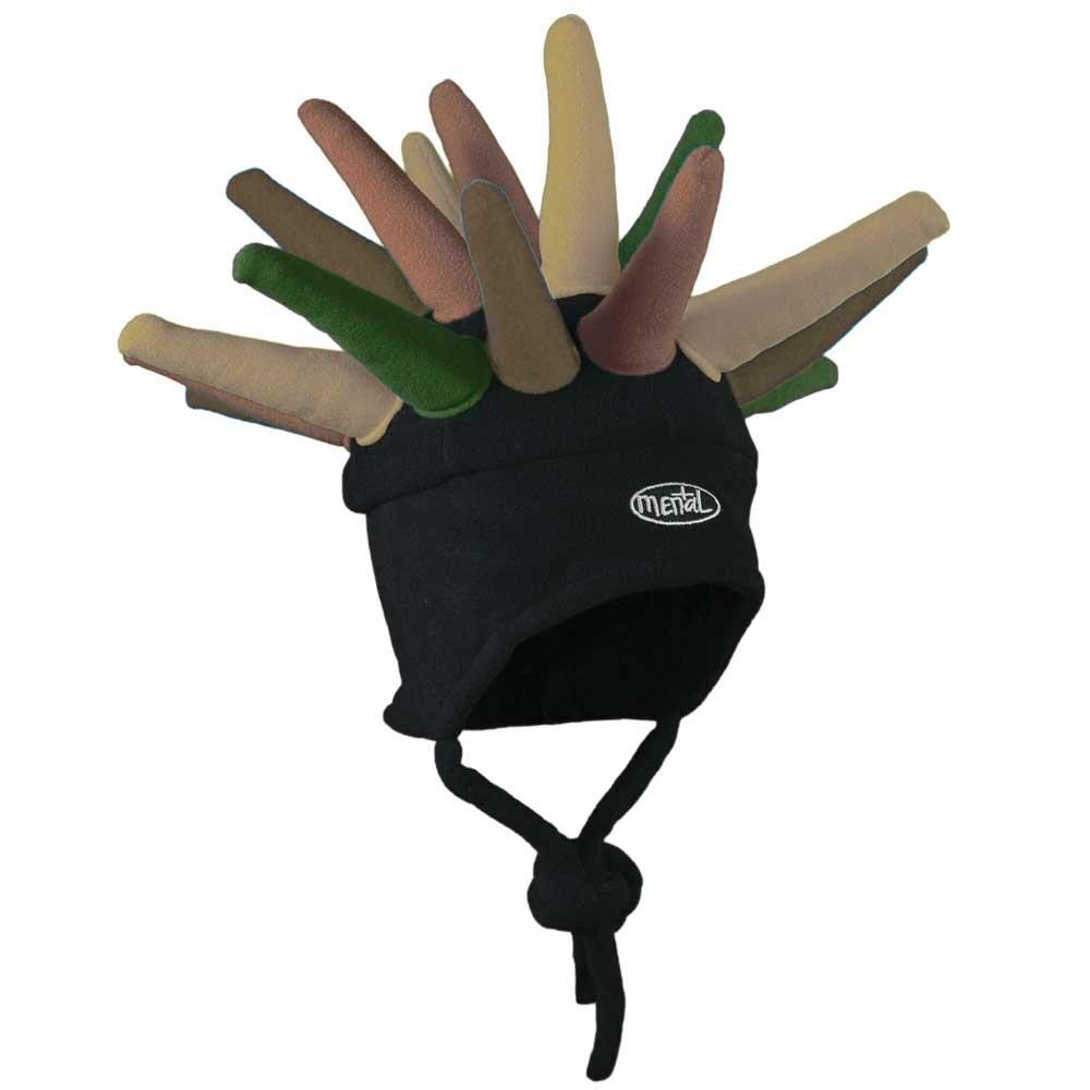Hellraiser Spikey Cool Ski Hat - Youth Size. Ages 2-8.-Biege/Brown/Olive