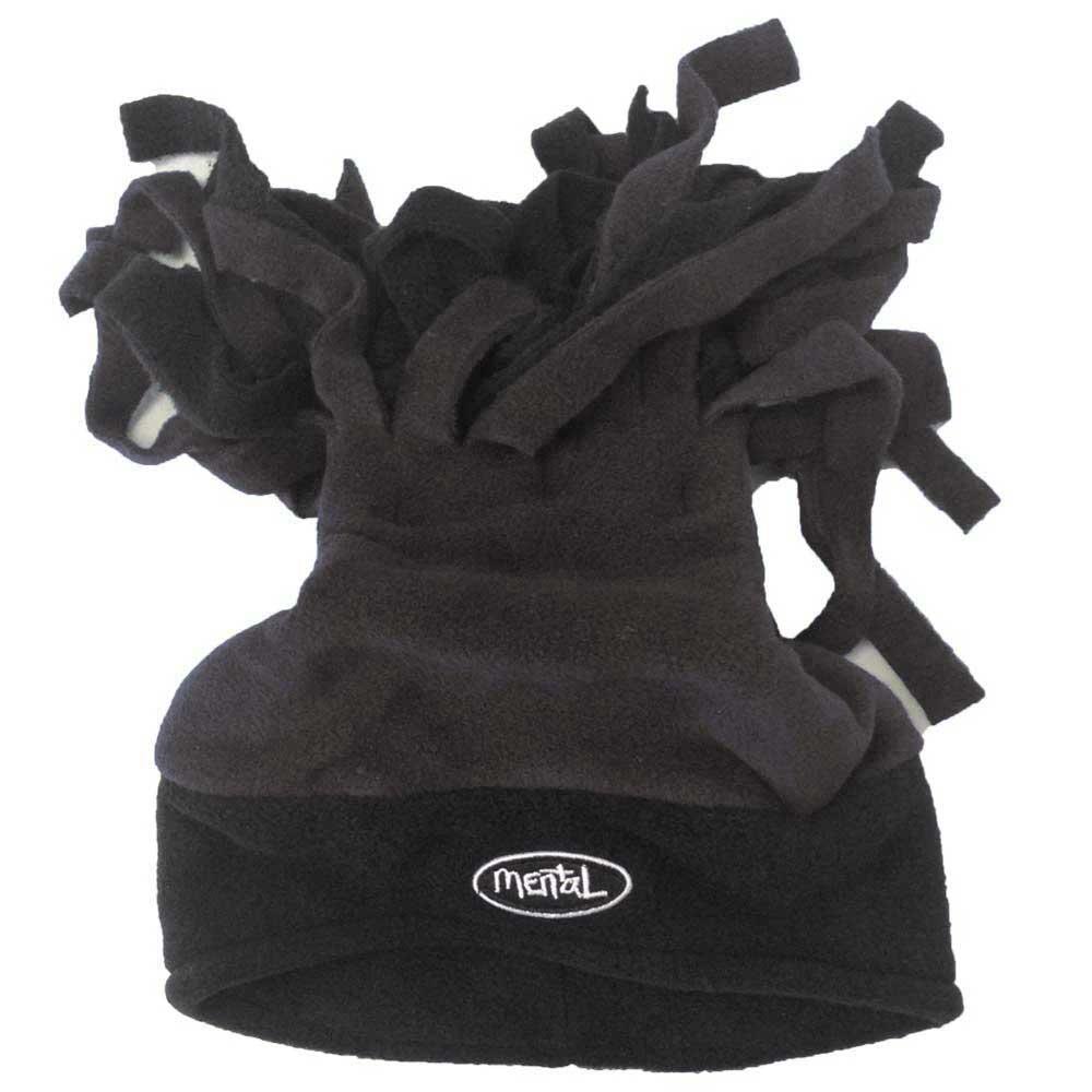 Hippie Chic Funky Fleece Winter Hat - Youth-Black/Gray
