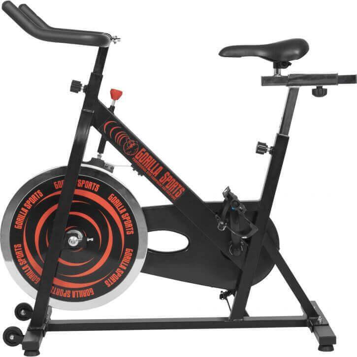 Bicicleta Indoor  Gorilla Sports Rojo/Negro 4/7