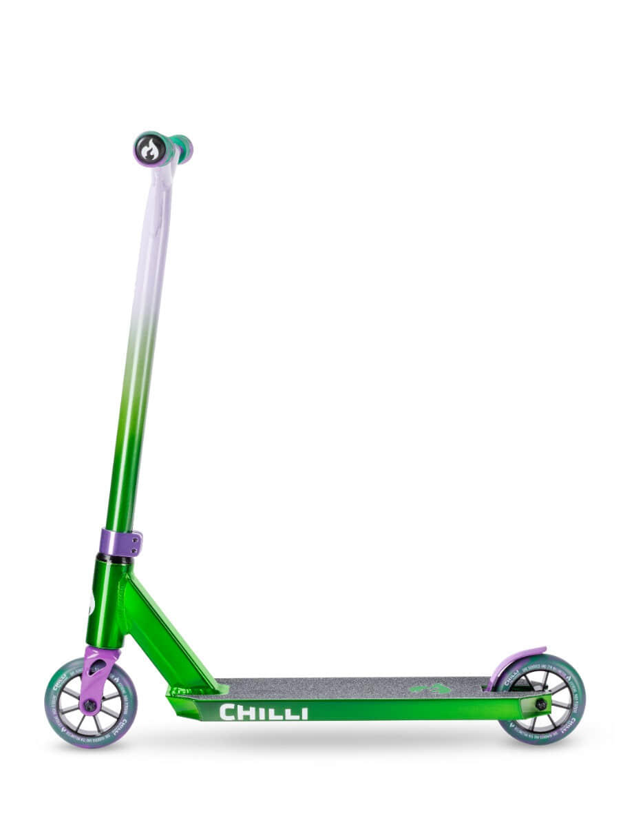 Chilli Pro Scooter Jumpstart - M -  Green/Purple 3/7