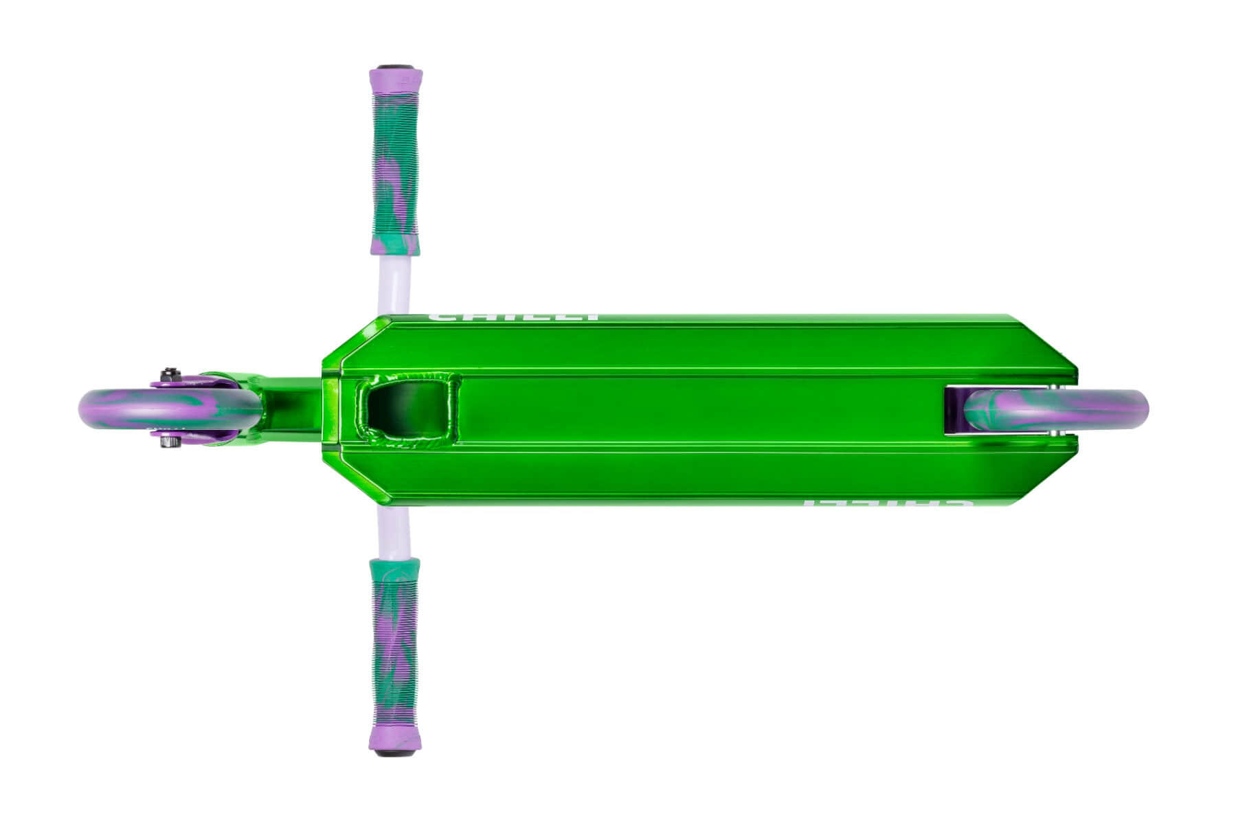 Chilli Pro Scooter Jumpstart - M -  Green/Purple 5/7