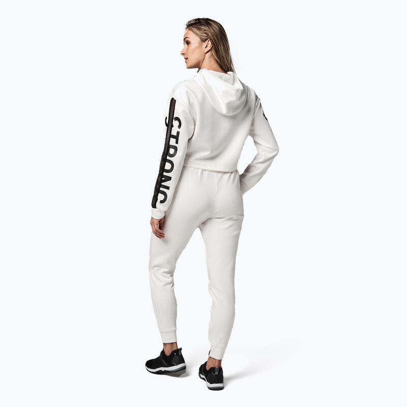 Hanorac STRONG ID Branded Crop alb