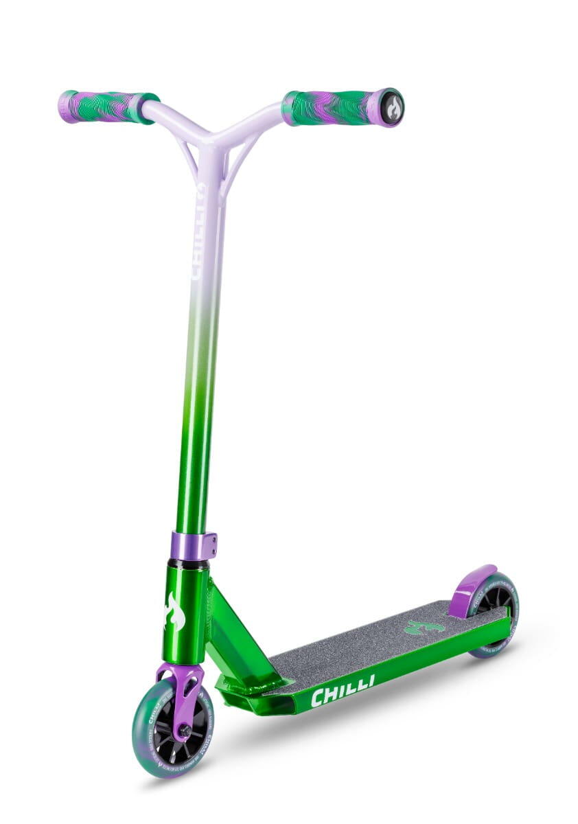 CHILLI PRO SCOOTER Chilli Pro Scooter Jumpstart - S -  Green/Purple