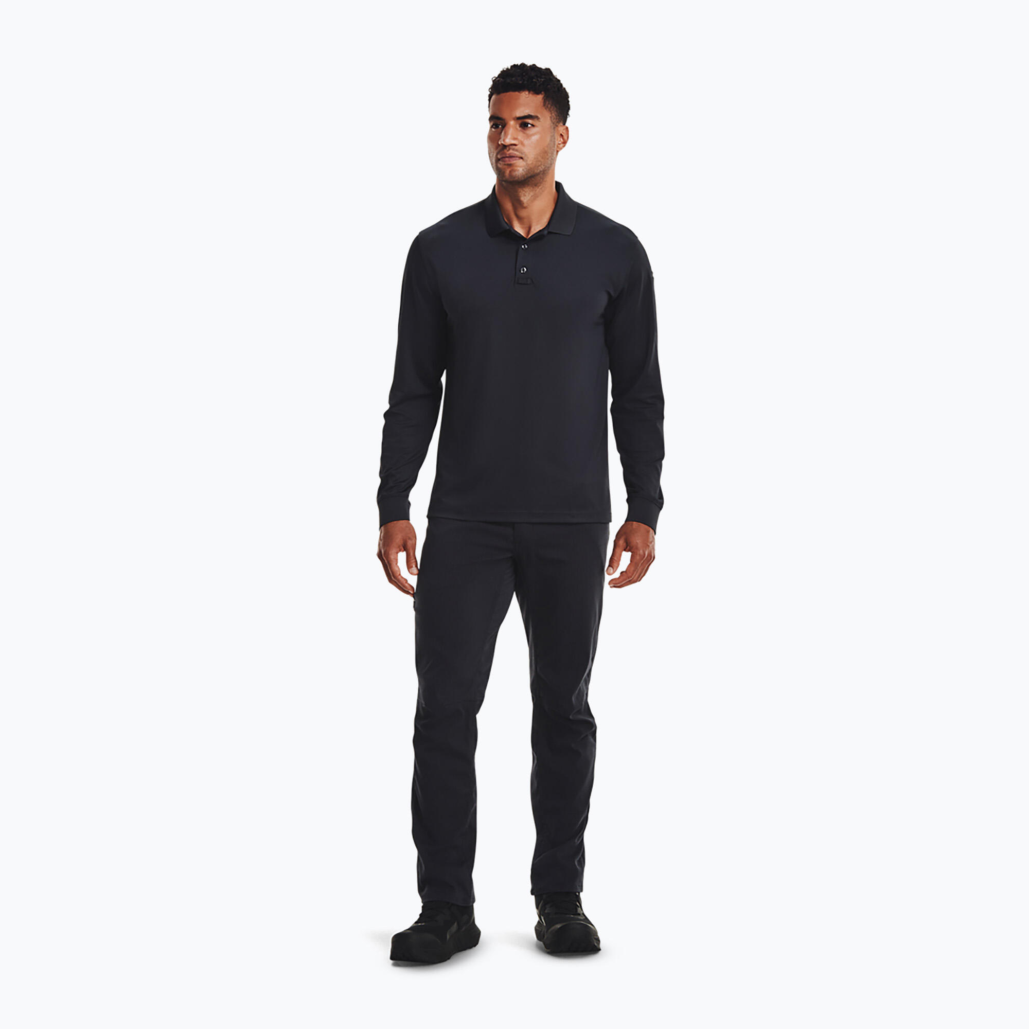 Longsleeve męski Under Armour Tactical Performance Polo 2.0 Dark blue/Dark 2/5