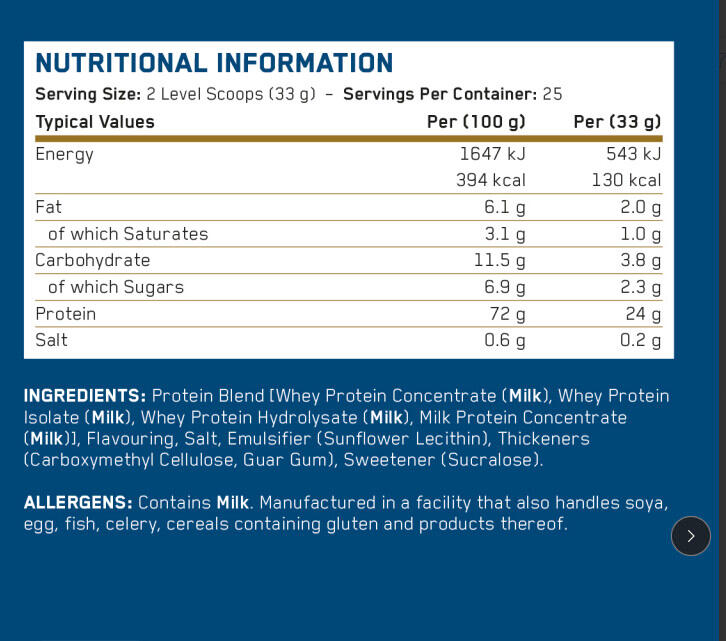 Concentrato di siero di latte - Critical Whey - Cioccolato Bianco e Pistacchio 3/3