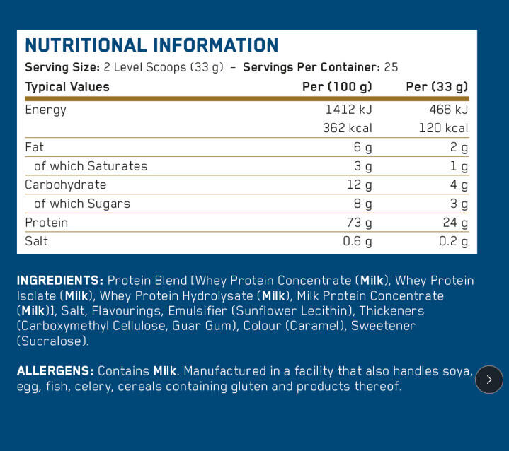 Whey concentrée - Critical Whey - Caramel Salé 3/3