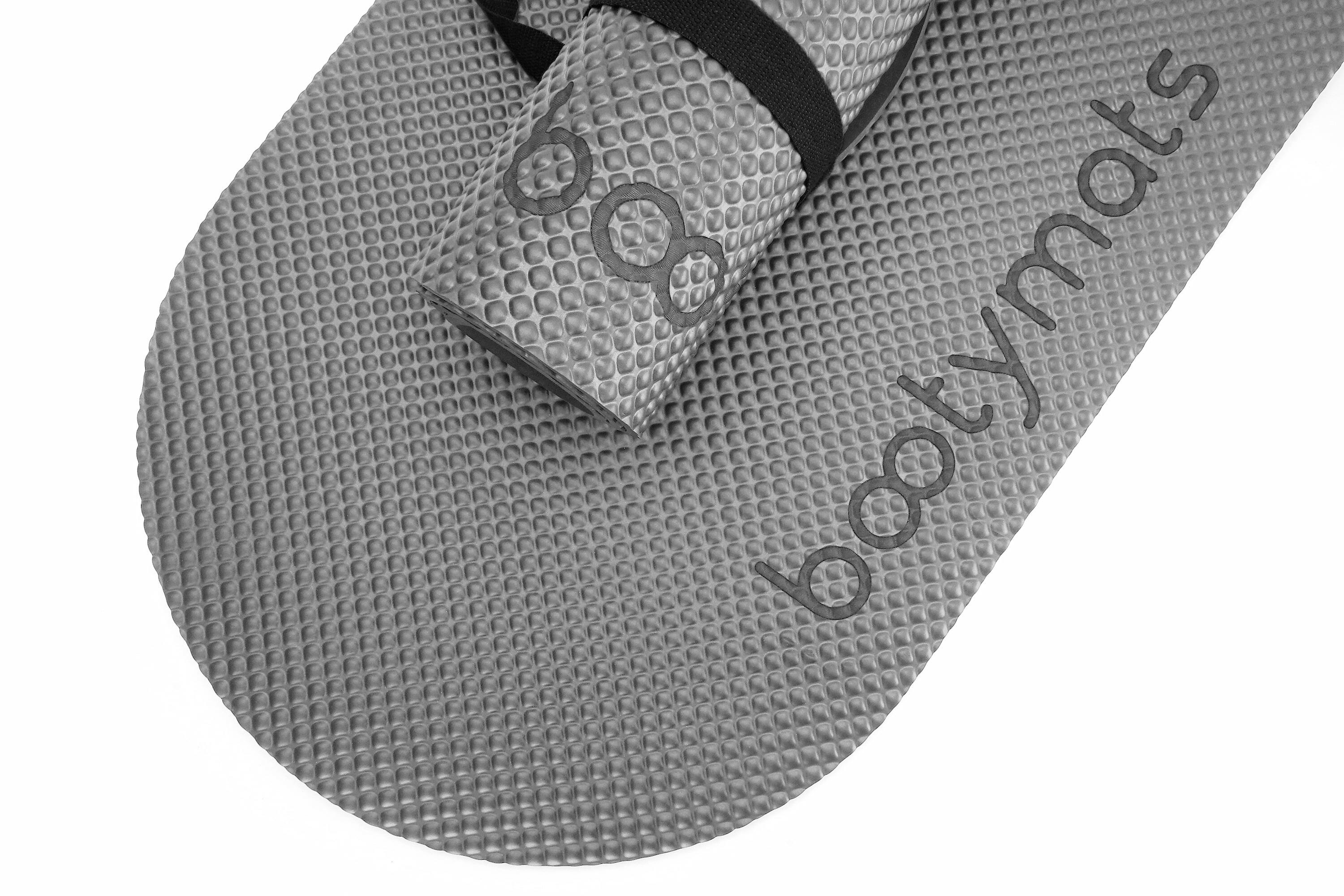 Tapis pour exercices au sol de BarreFit et Pilates. 180x60cm. Gris 2/5