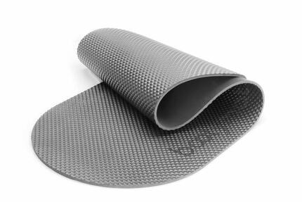 Tapis pour exercices au sol de Pilates. 180x60cm. Bleu