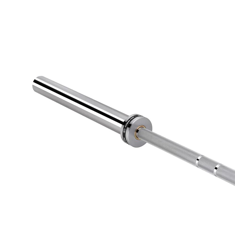 Barre Olympique Musculation 2,2m * 50mm 4 Roulements 20 Kg à 365 Kg Fitness Tech 5/7
