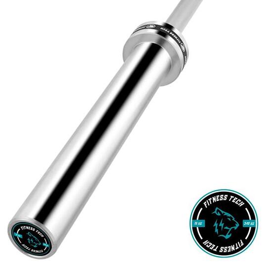 Barre Olympique 1,8m * 50mm 4 Roulements Fitness Tech