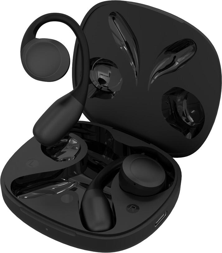 Auriculares SPC Boost Pro, 30h, ENC, IPX4, dupla conexão, Bluetooth, Preto 2/5