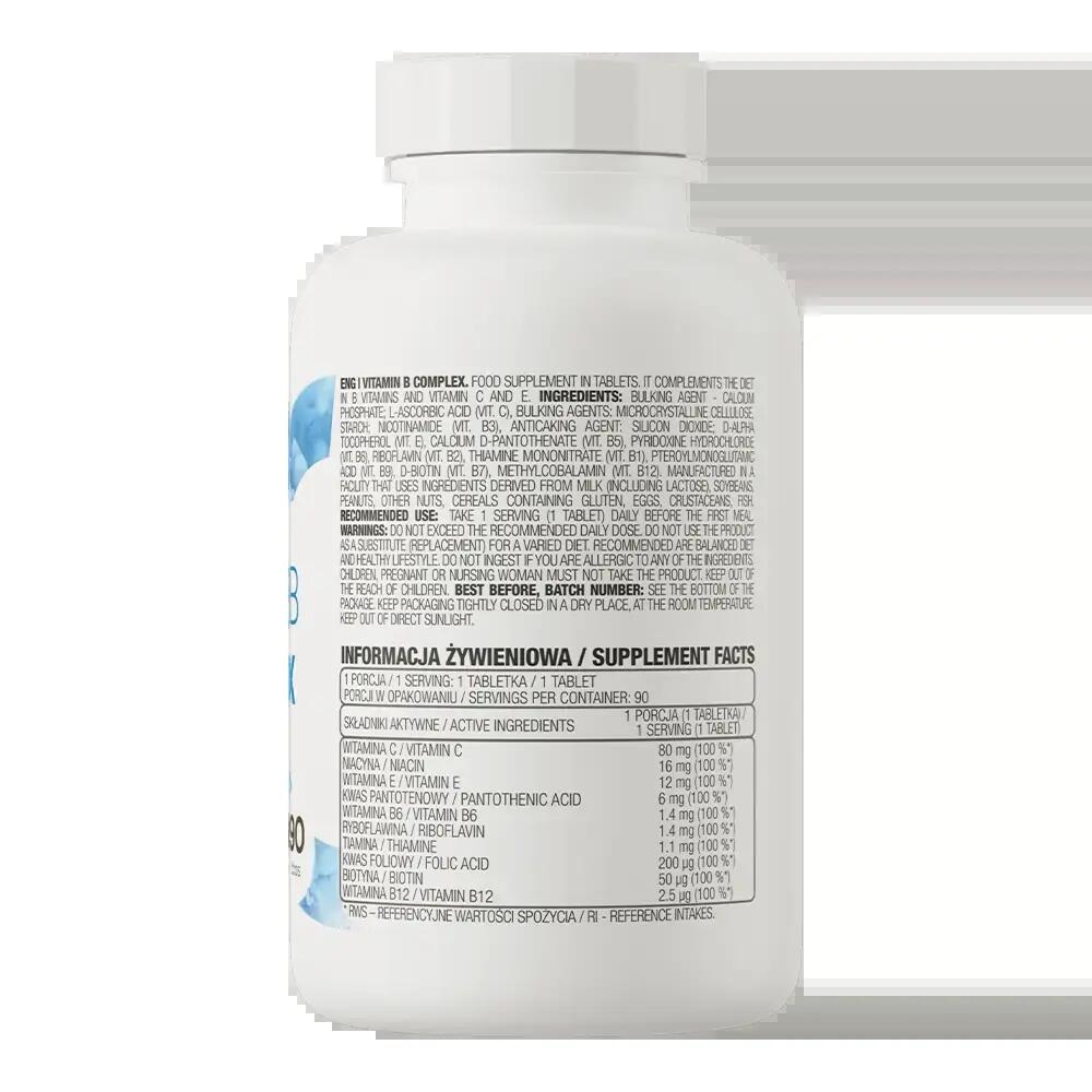 OstroVit Witamina B Complex 90 tabletek 3/3