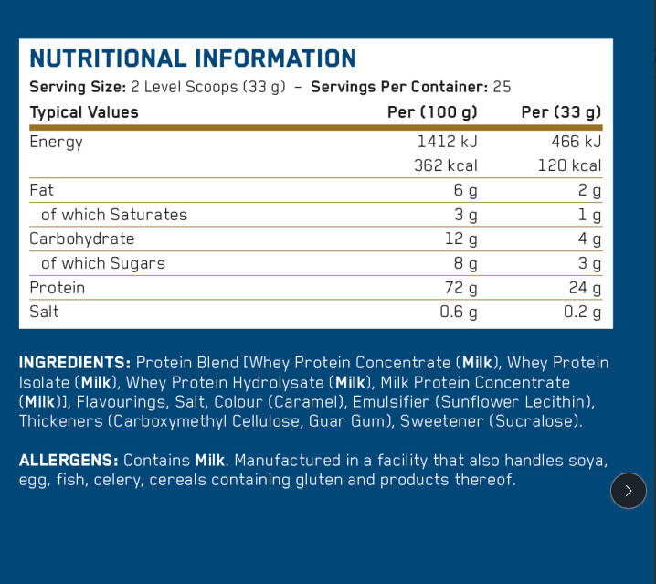 Applied Nutrition Critical Whey (825g) Cookies N Cream - Eiwitten 3/3