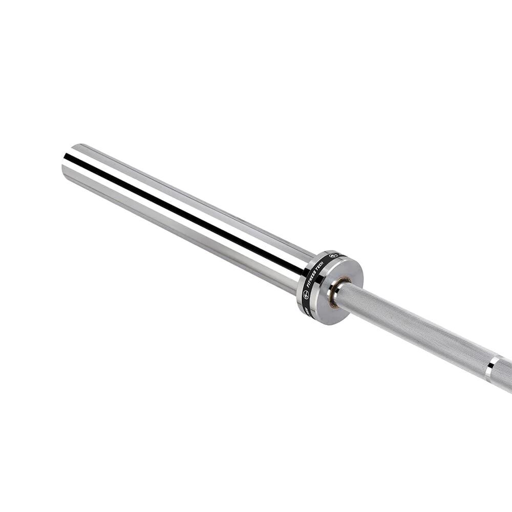 Barre Olympique 220cm x 50mm 20kg Sans Roulements Fitness Tech 6/7