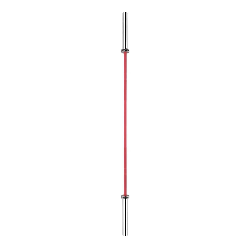 Barre Olympique Musculation Fitness Tech 200cm x 50mm 4 Roulements Rose 6/8