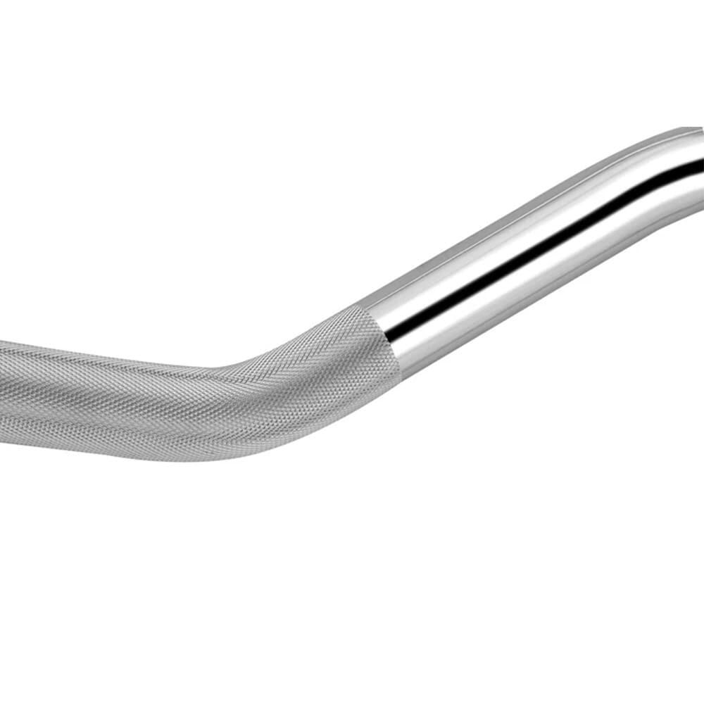 Barre Super Curl Acier Fitness Tech 120cm x 50mm 400lbs / 181kg Max 6/8