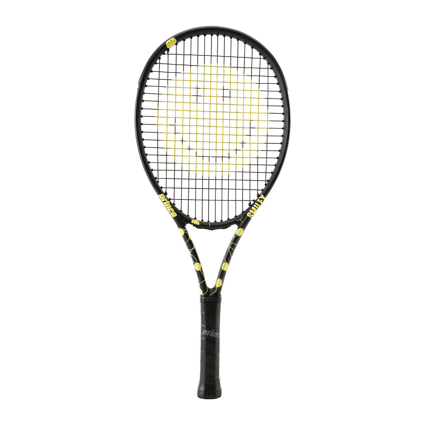 BEAST 300g SMILEY EDT Tennis Racket (Unstrung) - Black / Yellow