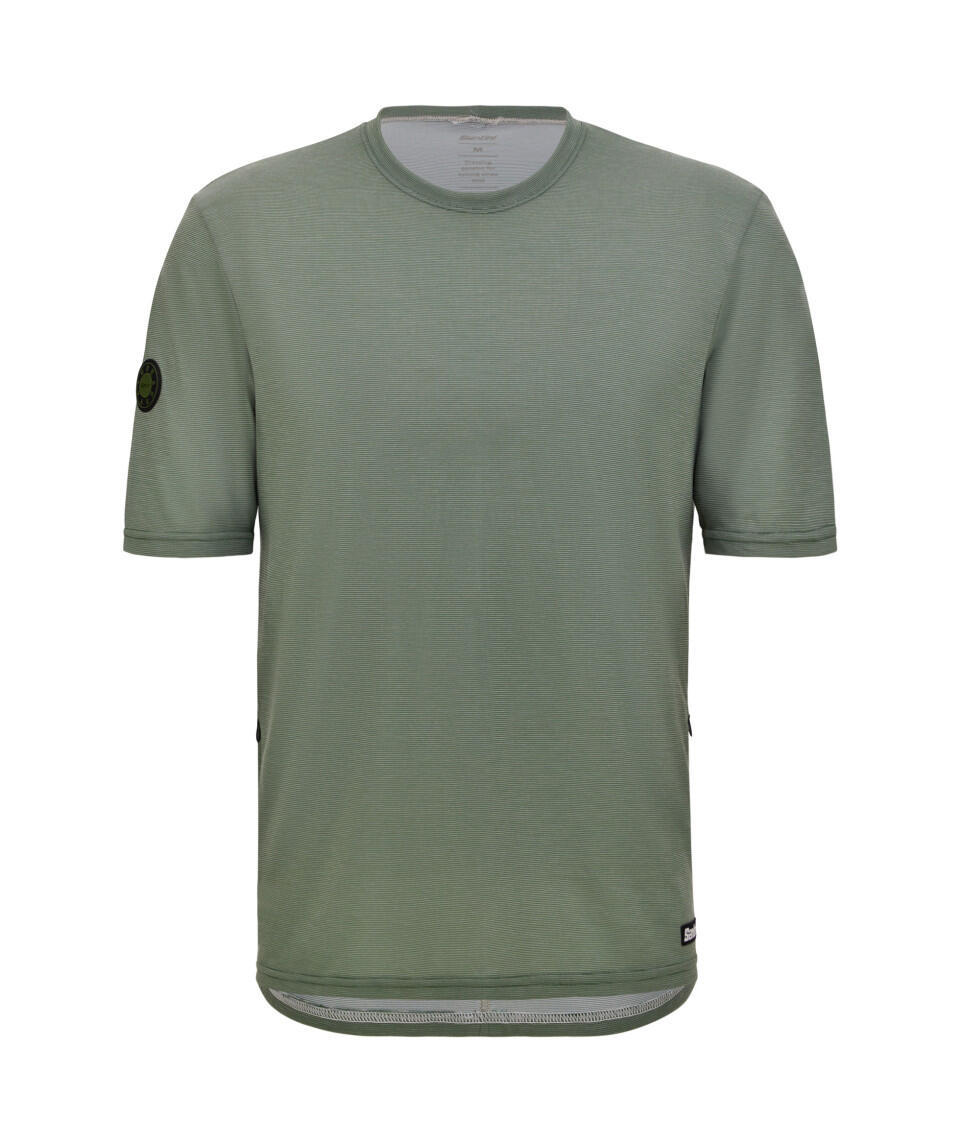 Delta Line - Tech T-shirt - Militair-groen - Wielersport 2/4