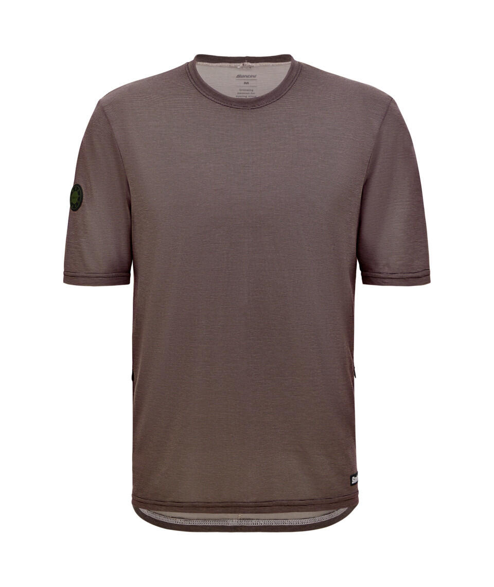 Delta Line - Tech T-shirt - Chocolade - Wielersport 2/4