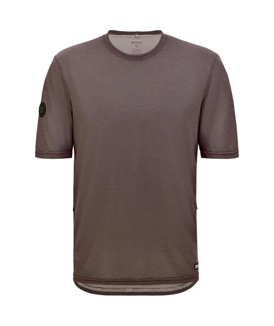Delta Line - Tech T-shirt - Chocolade - Wielersport 2/4