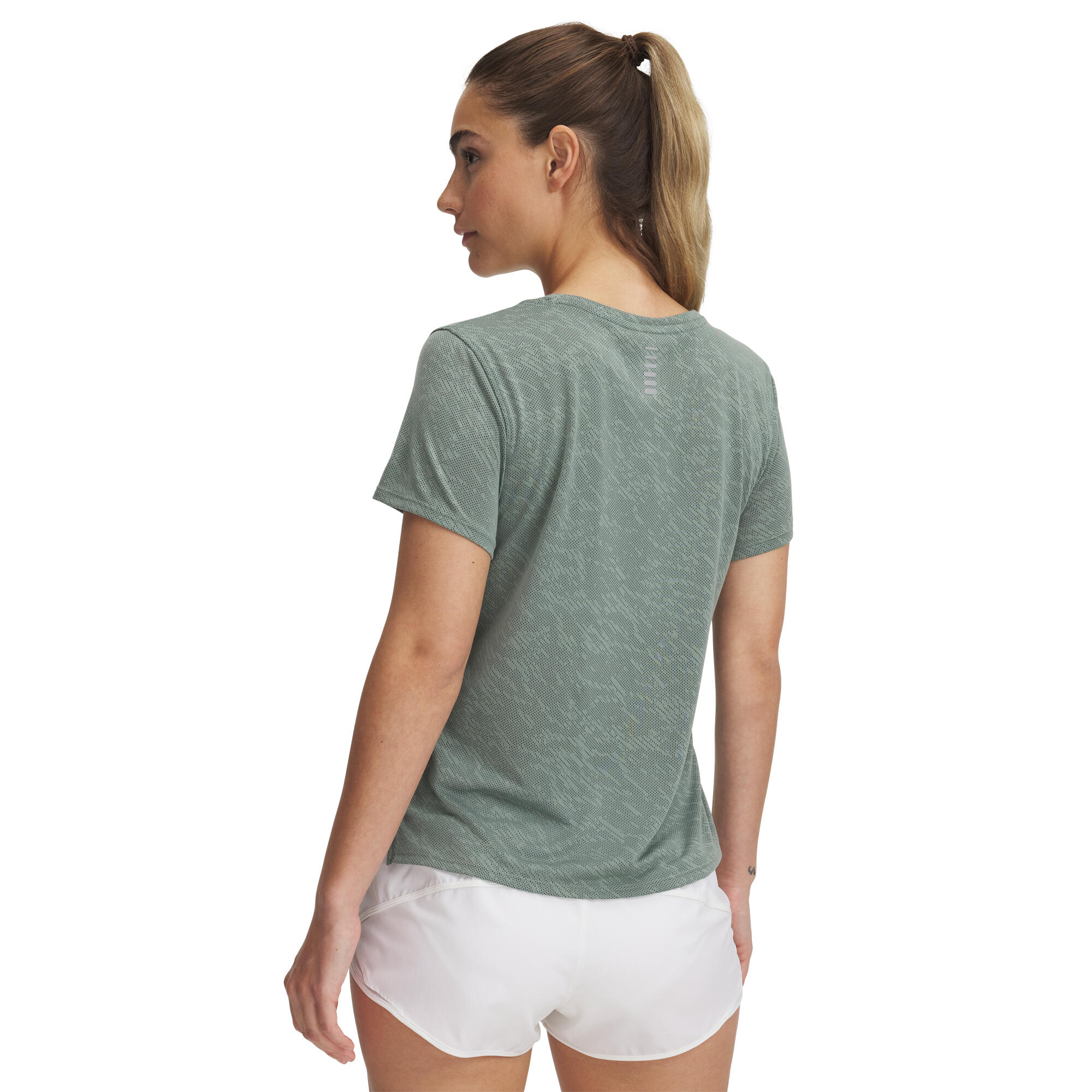 Haut d'entraînement femme Under Armour Launch Camo 2/5