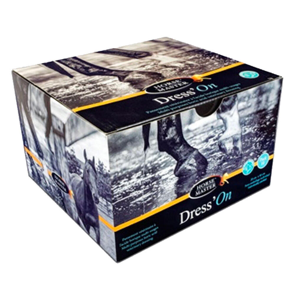 Horse Master - Pansement Dress'on Horse Master 10 Cataplasmes - Lingettes Nettoyantes Cheval - No Size - Decathlon