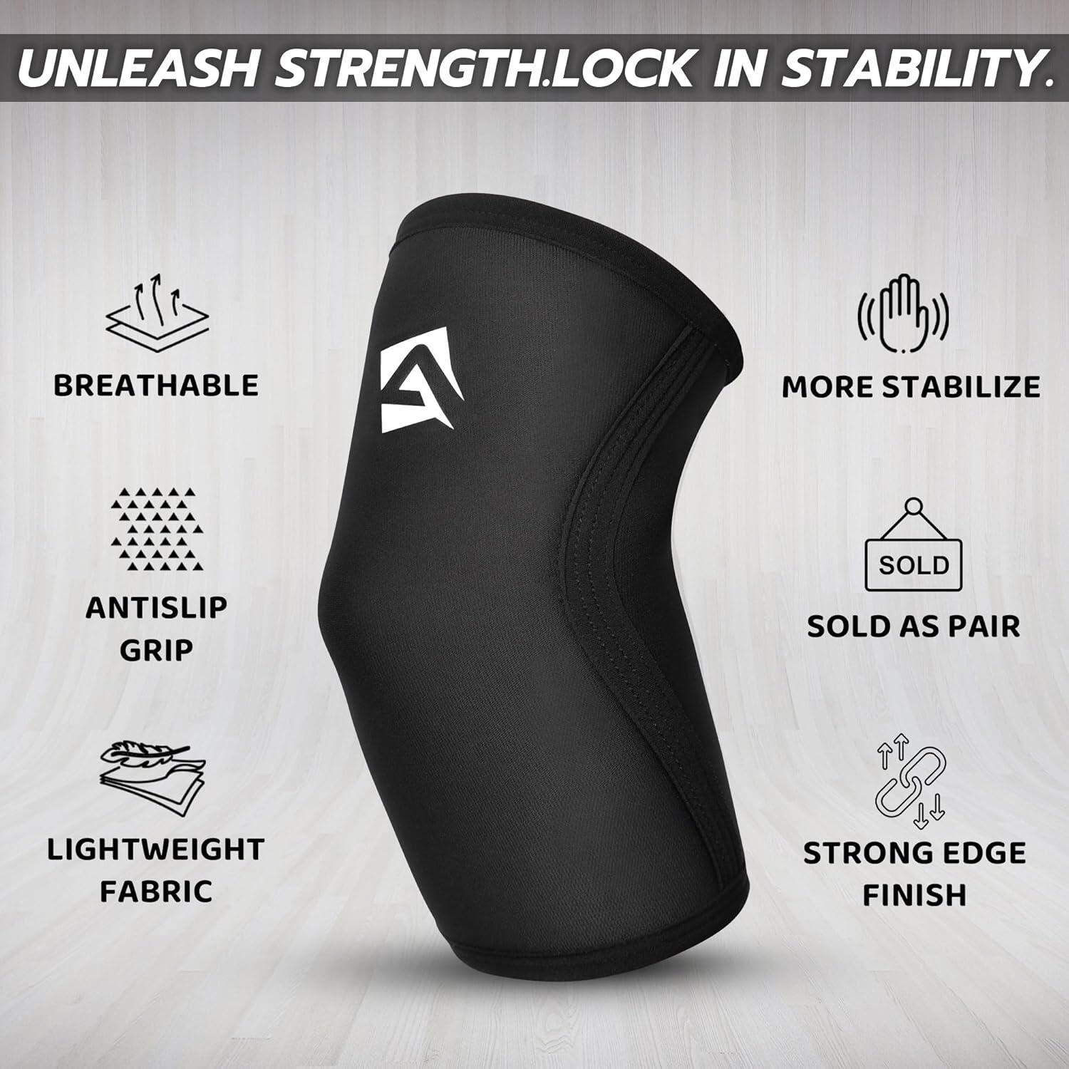ダルクスポーツ Elbow Sleeves AQF 7mm Neoprene Elbow Sleeves (Pair) Elbow Support | Unisex