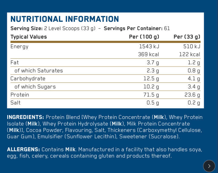 Whey Protein - Soro De Leite Crítico (2000g) - Chocolate 3/3
