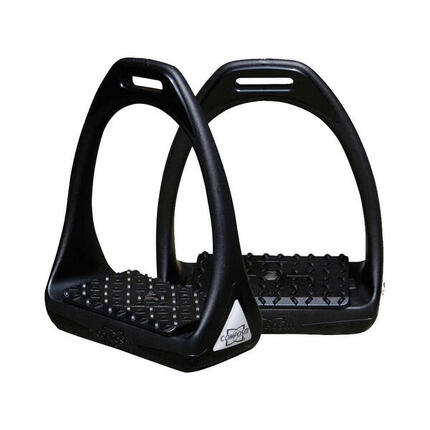 Étriers Reflex Compositi noir avec stickers 3M réfléchissants