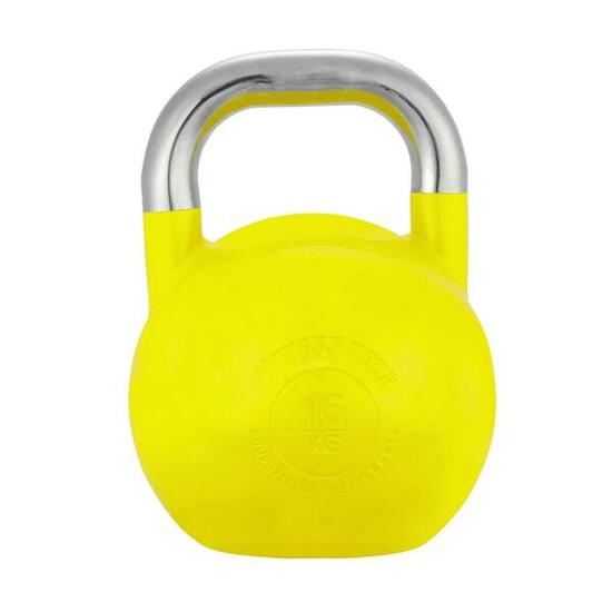 Kettlebell Compétition Fitness Tech 16kg Jaune