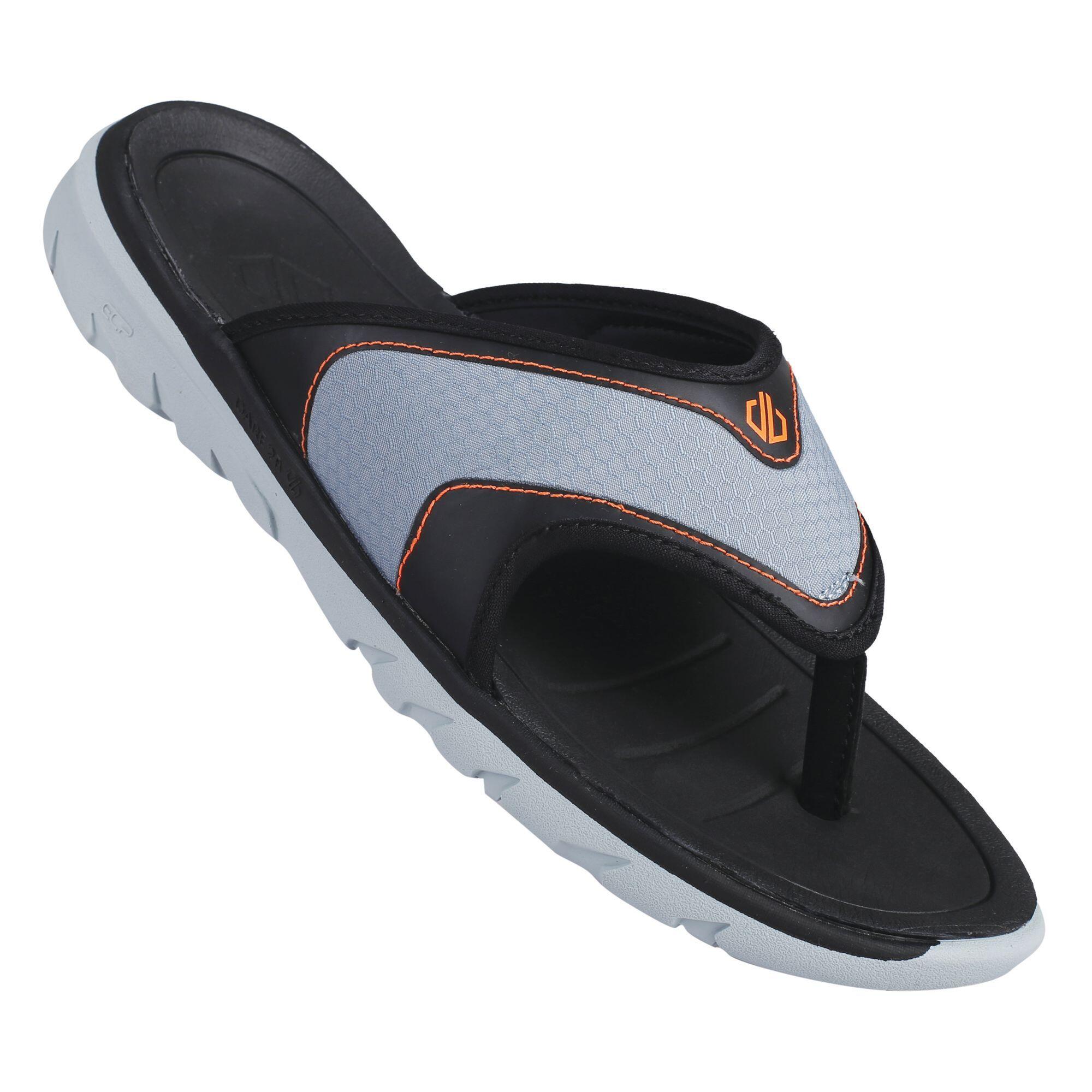 DARE 2B Mens Xiro Flip Flops (Gravity Grey/Shock Orange)