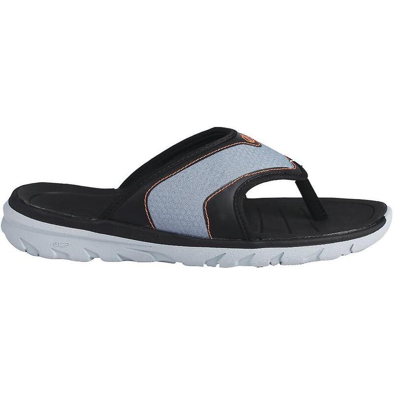 Heren teenslippers Xiro (Zwaartekracht Grey/Shock Orange)