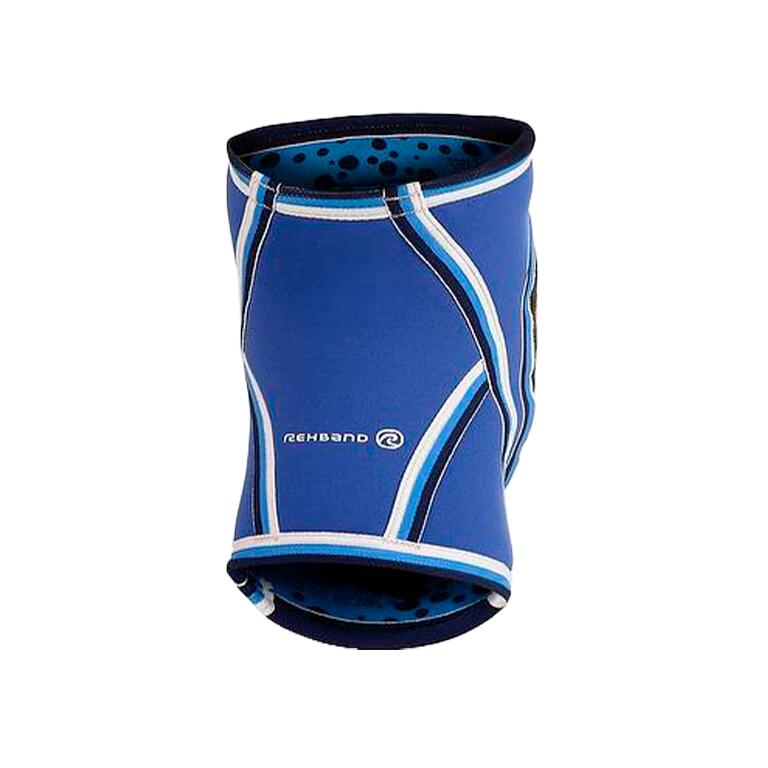 Rodillera de Neopreno Rehband PRN Original Azul Senior (x1) 2/4