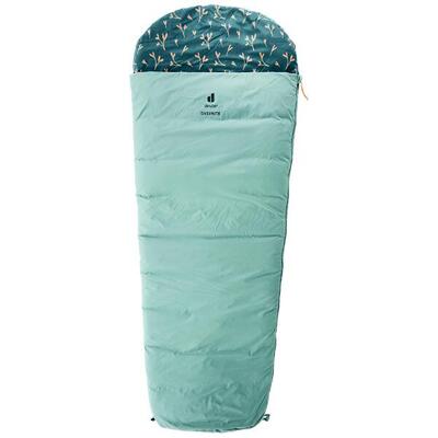 Śpiwór dziecięcy Deuter Overnite - jade/deep sea Lewy