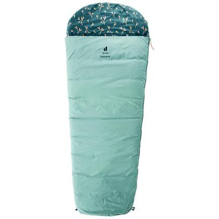Śpiwór dziecięcy Deuter Overnite - jade/deep sea Lewy
